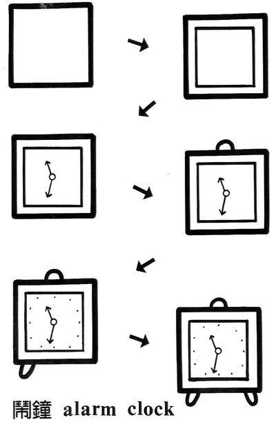 简笔画之荷叶，和小朋友互动（一个正方形画出N种画）