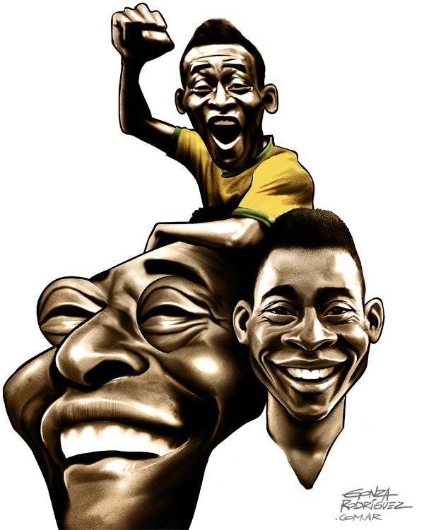 q版足球(世界杯足球明星可爱版卡通漫画图) - 赤虎壹号