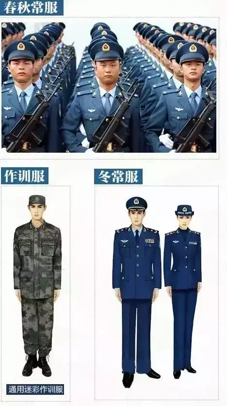 中国军衔等级胸章，军服胸章级别图怎么看（军改后的全军部队臂章和军衔标识暨军服大全）