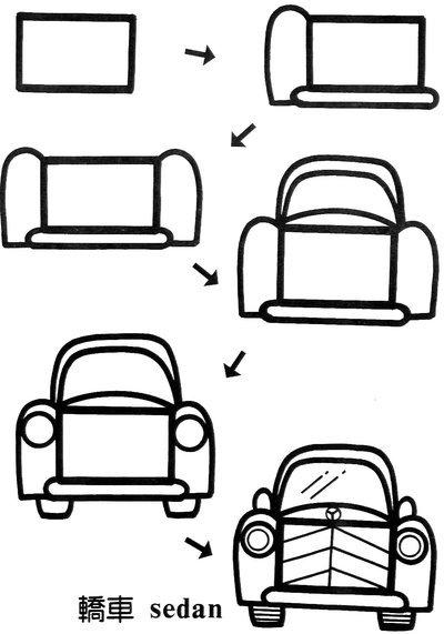 简笔画之荷叶，和小朋友互动（一个正方形画出N种画）