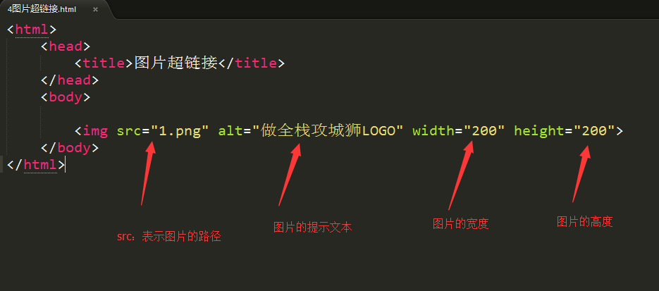 html点击图片跳转链接，点击图片跳转链接（网页前端开发基础教程05-网页中插入图片和超链接）