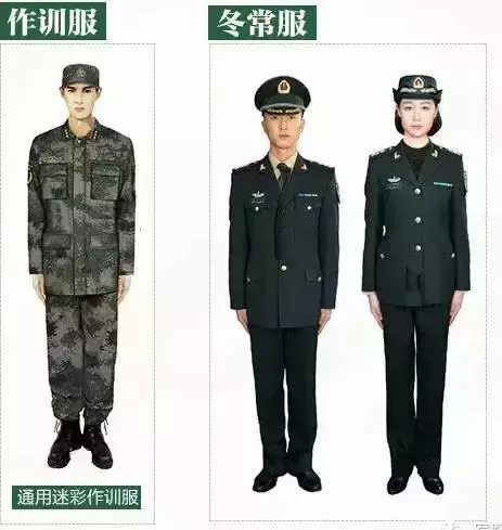 中国军衔等级胸章，军服胸章级别图怎么看（军改后的全军部队臂章和军衔标识暨军服大全）