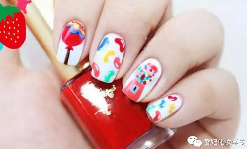 指甲五种形状的教程，简单的指甲图案画法（26款质感美甲图鉴）