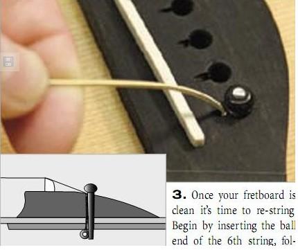 电吉他怎么换弦，电吉他怎么换弦（一步教你学会更换琴弦）