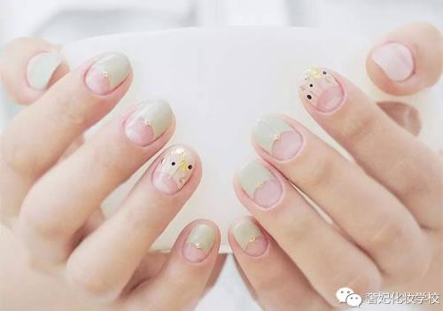 指甲五种形状的教程，简单的指甲图案画法（26款质感美甲图鉴）