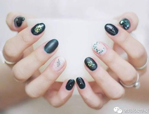 指甲五种形状的教程，简单的指甲图案画法（26款质感美甲图鉴）