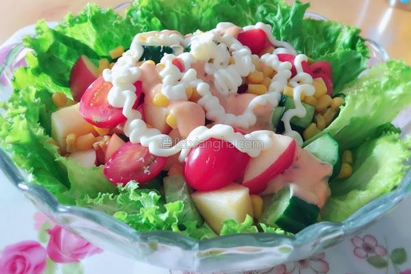 蔬菜沙拉的做法，蔬菜沙拉家常简单做法（收好这份蔬菜沙拉做法大全）