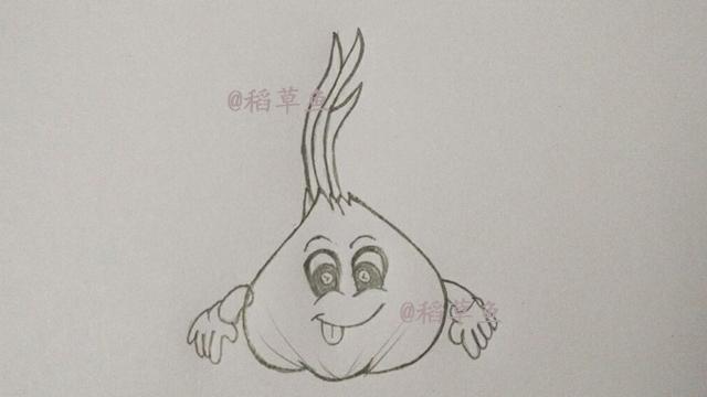 怎样画茄子简笔画(7款儿童简笔画教你画卡通蔬菜表情大作战)