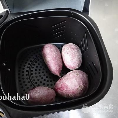 香烤紫薯步骤，香烤紫薯的做法