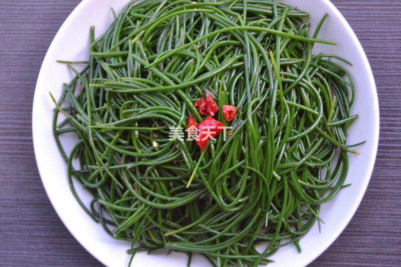 沙葱做法，沙葱怎么吃法（花吃，凉拌沙葱）