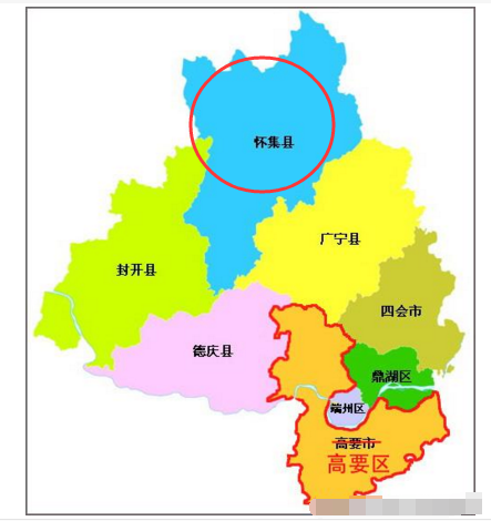 怀集县各镇地图图片