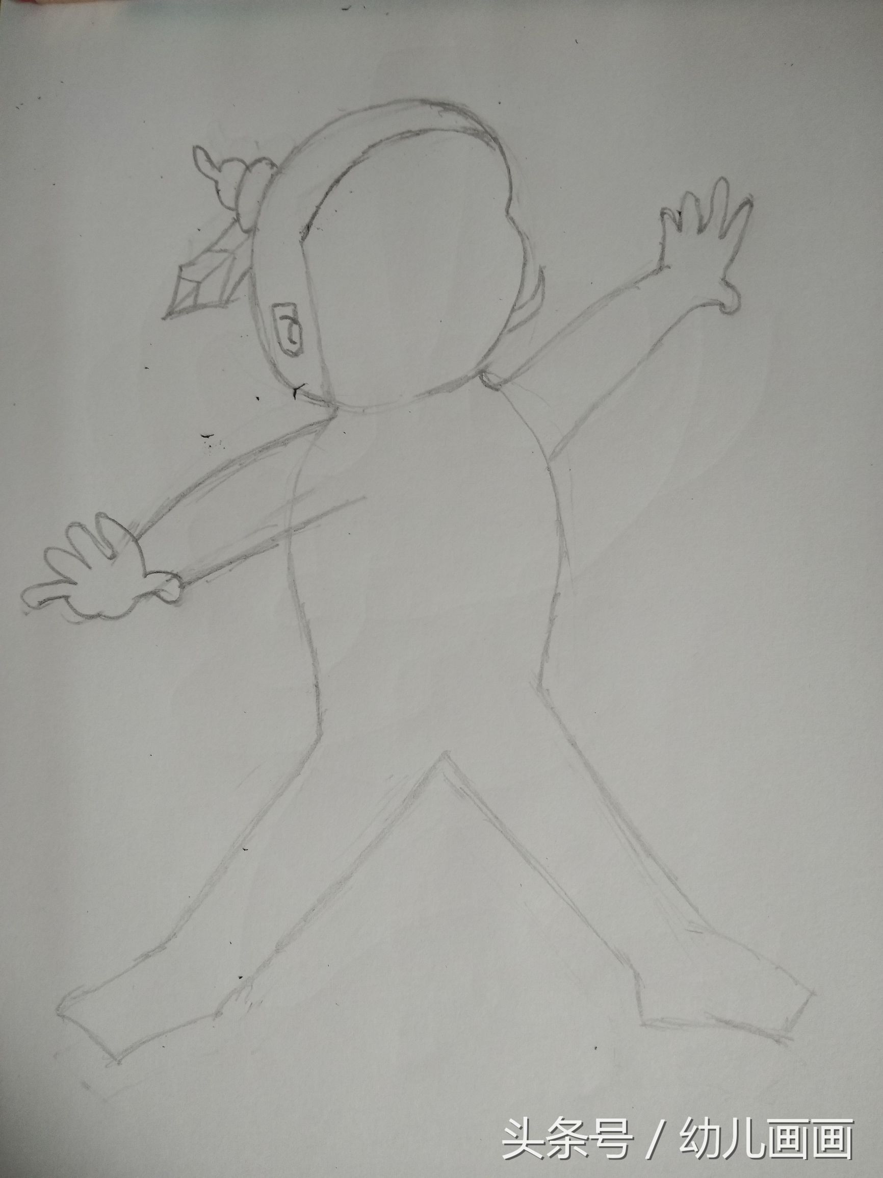 如何简单的画出葫芦娃，怎么画葫芦娃简单（童年回忆之葫芦娃线条画！）