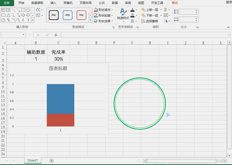 excel怎么计算百分比，excel中怎么计算百分比（你这么做Excel的百分比图表）