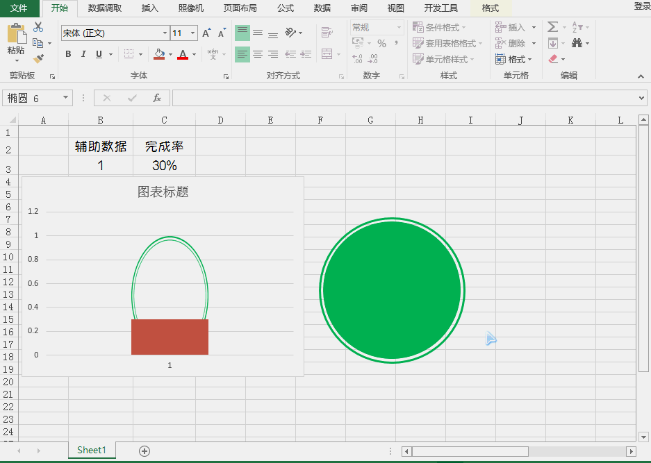 excel怎么计算百分比，excel中怎么计算百分比（你这么做Excel的百分比图表）