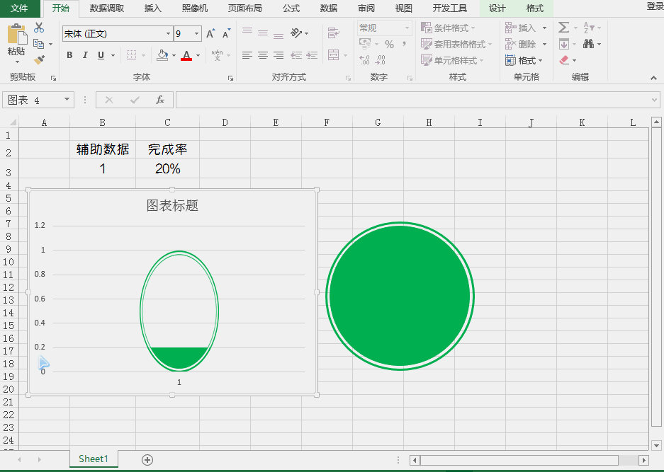 excel怎么计算百分比，excel中怎么计算百分比（你这么做Excel的百分比图表）