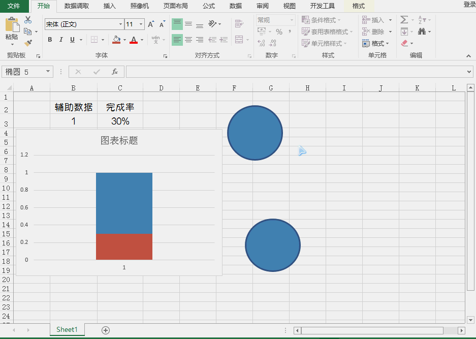 excel怎么计算百分比，excel中怎么计算百分比（你这么做Excel的百分比图表）