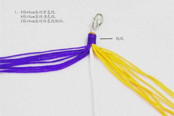 金刚结手链收尾扣，弹力绳手串打结方法收尾（九乘迦叶金刚结手绳）
