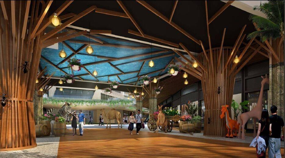 香港修身堂减肥咖啡，张玉珊微博（城南新修一个“双子”商场）