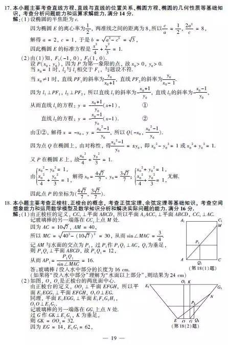 2017年江苏高考物理试题及答案，2017年江苏高考物理试题及答案大全（2017年江苏高考各科试题答案出炉）