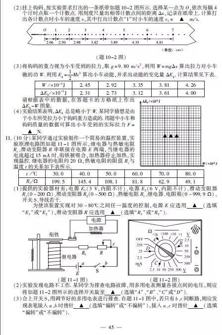 2017年江苏高考物理试题及答案，2017年江苏高考物理试题及答案大全（2017年江苏高考各科试题答案出炉）