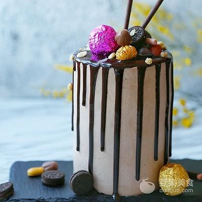 小四寸蛋糕多大，6寸蛋糕多大（四寸加高甘纳许淋面蛋糕#有颜值的实力派#）