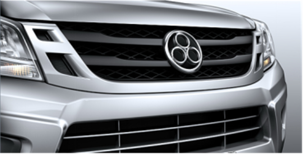 上汽大通logo，三个人的车标是什么品牌（长见识 国产皮卡车标含义解读）