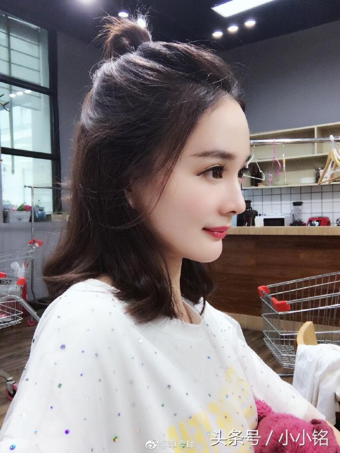 杨幂替身卓亨瑜微博号，杨幂替身卓亨瑜微博晒近照