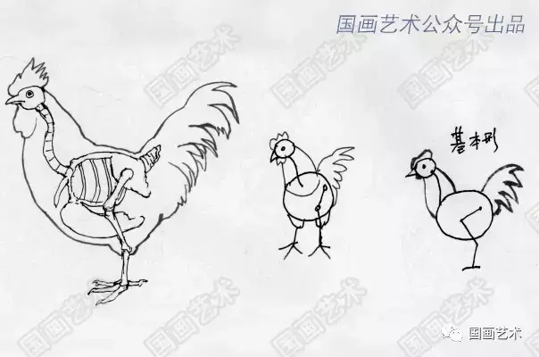 简笔画鸭子的画法，鸡的画法简笔画（如何画好家禽动态简笔画）