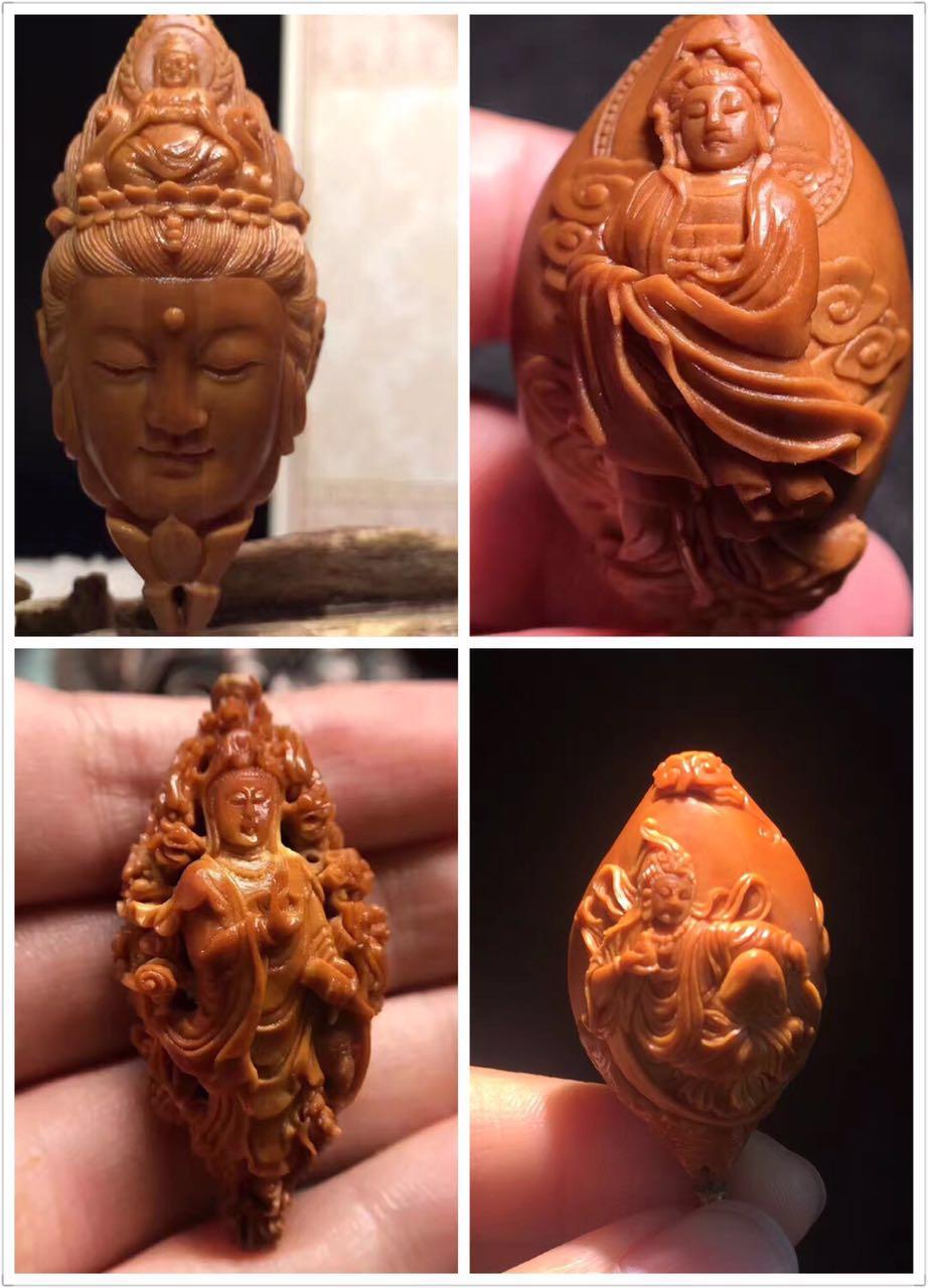 九龙观音寓意和象征，龙观音的寓意（橄榄核雕刻作品中观音菩萨人物的寓意你知道吗）