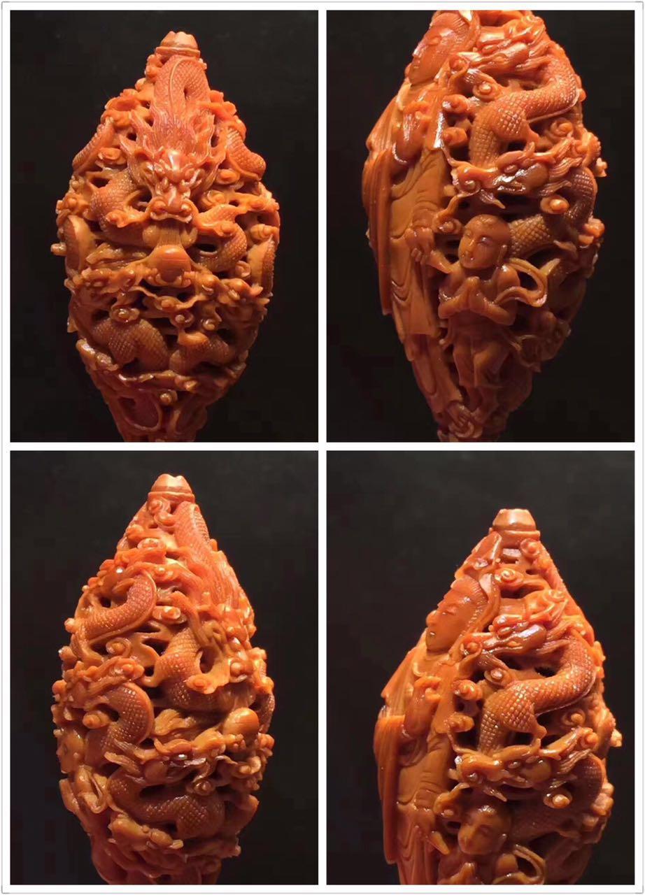 九龙观音寓意和象征，龙观音的寓意（橄榄核雕刻作品中观音菩萨人物的寓意你知道吗）