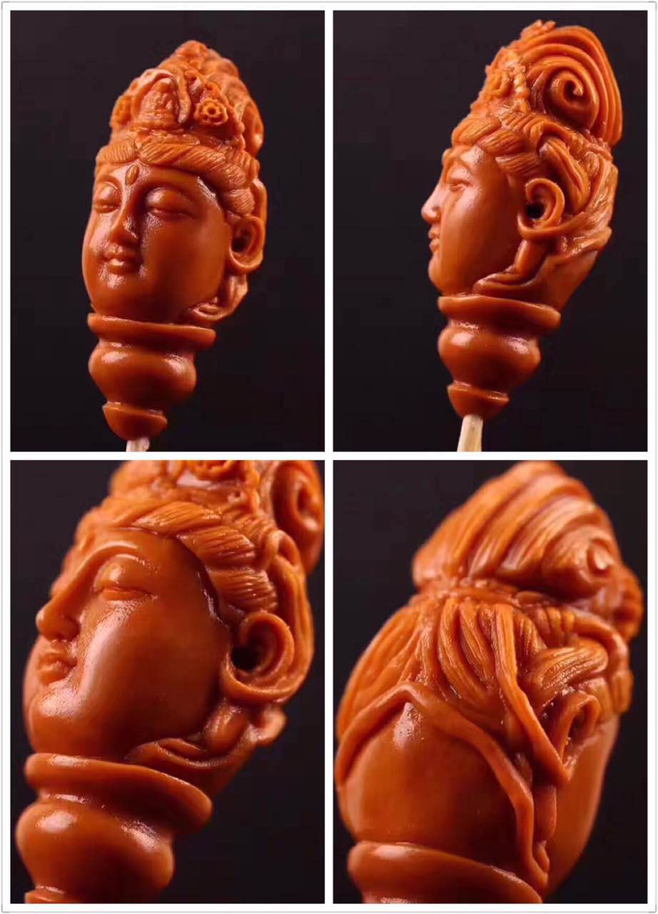 九龙观音寓意和象征，龙观音的寓意（橄榄核雕刻作品中观音菩萨人物的寓意你知道吗）