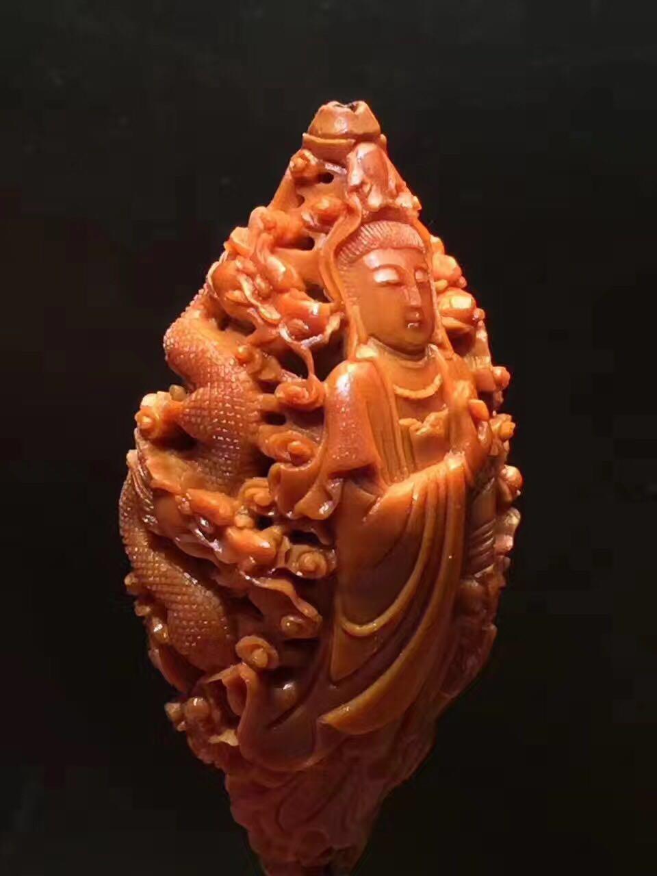九龙观音寓意和象征，龙观音的寓意（橄榄核雕刻作品中观音菩萨人物的寓意你知道吗）