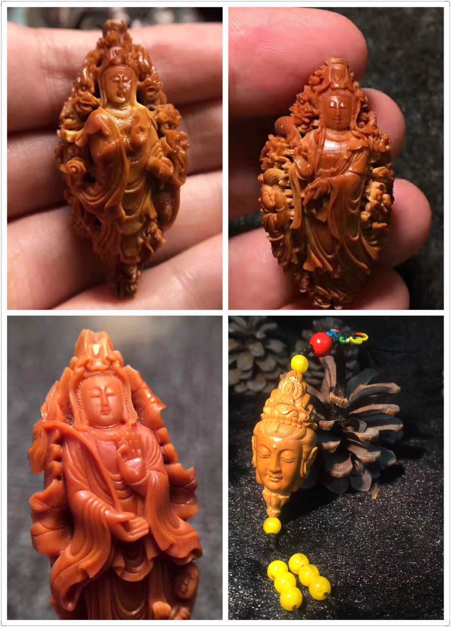 九龙观音寓意和象征，龙观音的寓意（橄榄核雕刻作品中观音菩萨人物的寓意你知道吗）