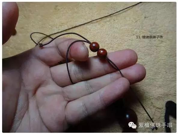 串珠手链怎么打结，佛珠手链打结（有了这个穿珠打结图解）