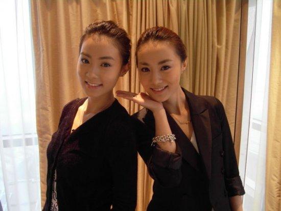 马剑琴和马剑琪，马承祖儿子马剑琴（同卵双胞胎肤色和眼球颜色都不同）