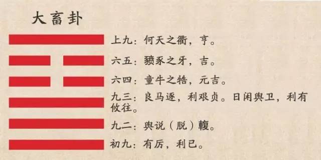 大畜卦指的是什么，大畜卦后面是什么卦（第26卦：大畜卦“大有积蓄”）