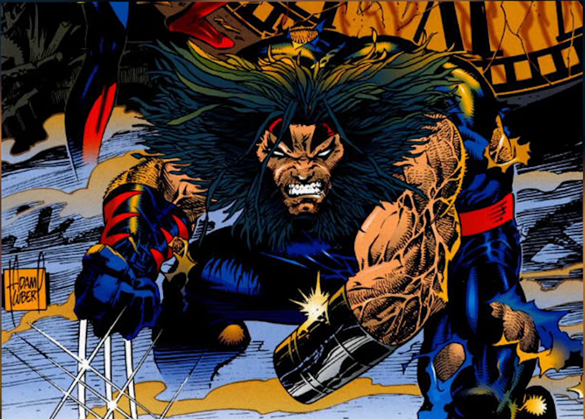 来自地球295,这个金刚狼直接称为x武器,他的手被镭射眼切下,他也是