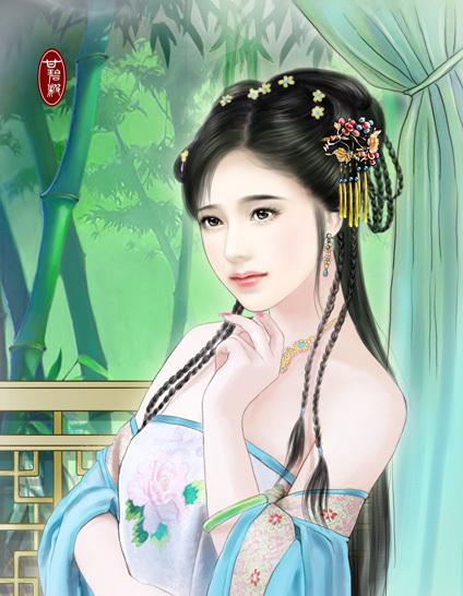 古代女子发髻图片，看了真实的古代发髻（那些美翻的古代发髻盘点）