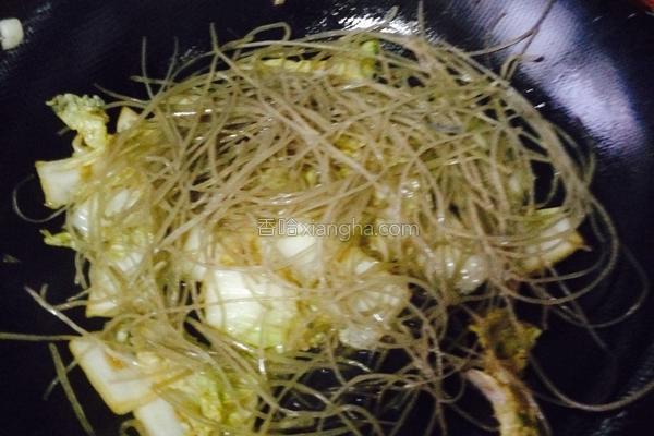 白菜粉丝怎么炒，如何炒白菜粉丝（白菜炒粉丝）