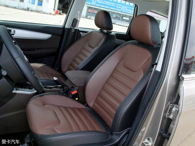 东风风行sx6七座颜色，风行sx6手动挡七座内饰空间图片（爱卡实拍东风风行景逸X6）