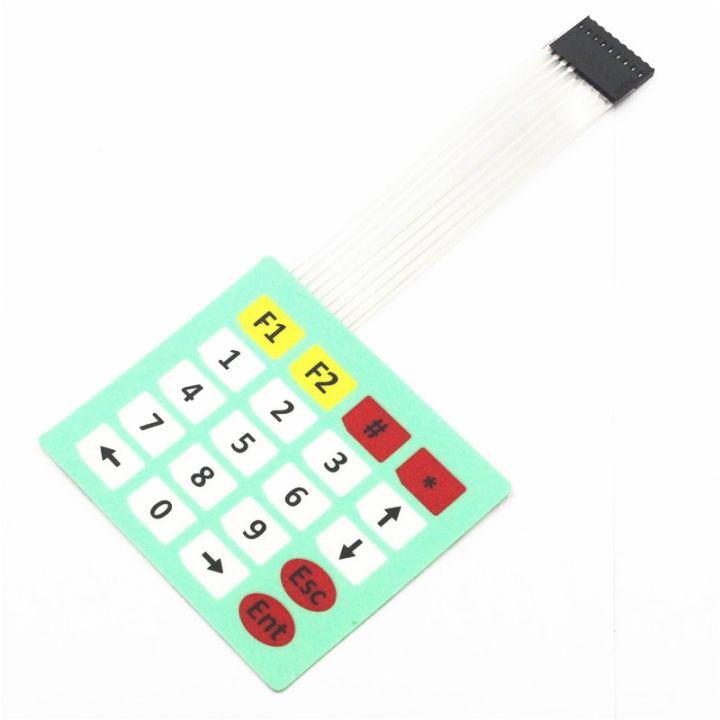 单片机 薄膜键盘 薄膜开关组成 薄膜开关的工作原理