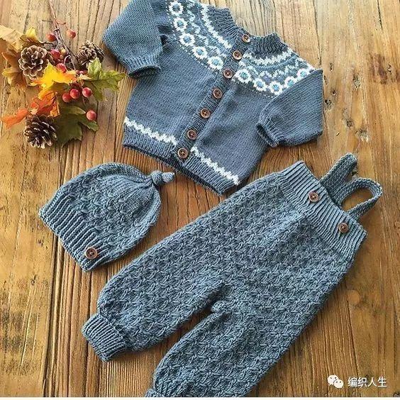 宝宝毛衣编织款式0到3岁图片大全，秋冬0-1岁婴儿毛衣编织图解大全（0-3岁儿童毛衣就该这么织）