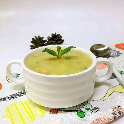 玉米糊糊怎么做，早餐玉米糊糊家常做法（玉米蔬菜糊的做法）