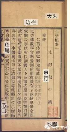 中国古籍的装订形式分类，古书装订 线装 方法（古籍的书页版式与装订版式）