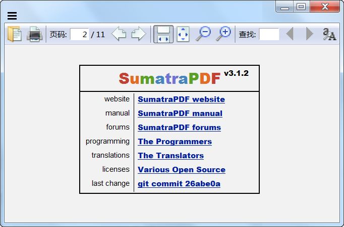 pdf全屏快捷键，PDF如何全屏显示（Sumatra）