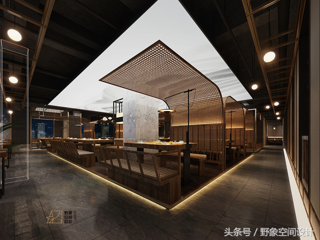 2,绿茶一类快时尚餐厅,设计上有什么特点?