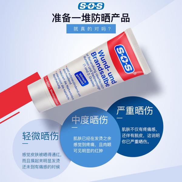 sos医学上是什么意思，医学上的sos是什么意思（人肉亲测德国SOS健康护理8件套）