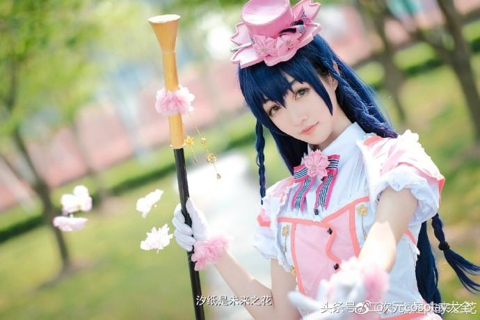 虞兮西/樱花 仔细留意花瓣飘来的地方吧，微信头像，虞兮西/樱花 仔细留意花瓣飘来的地方吧（LoveLive樱花园田海未）