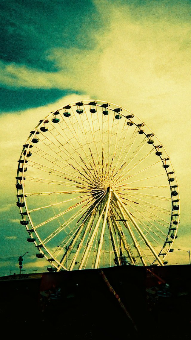 摩天轮 背景图片,摩天轮图片高清(手机壁纸,唯美浪漫摩天轮)
