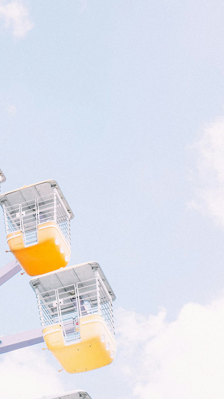 摩天轮 背景图片，摩天轮图片高清（手机壁纸，唯美浪漫摩天轮）